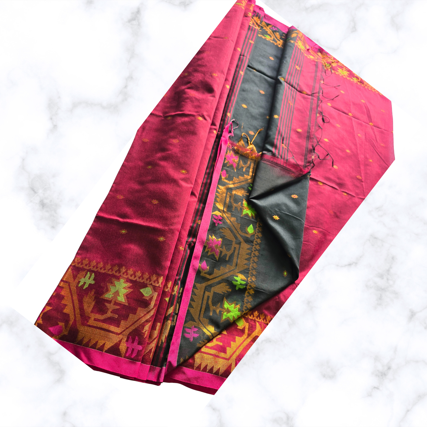 Beautiful Indian Handloom Bengali Cotton Silk Saree for Every Celebration