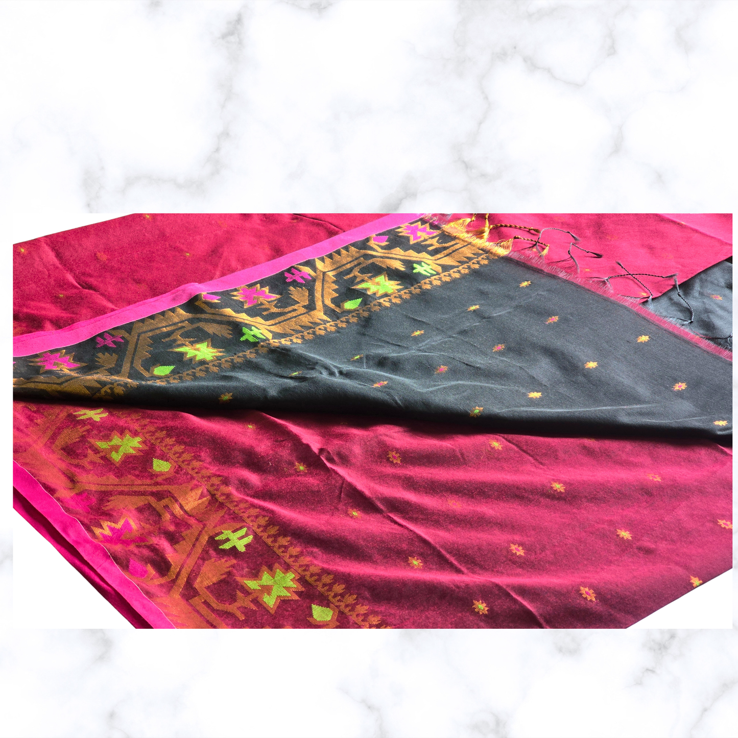 Beautiful Indian Handloom Bengali Cotton Silk Saree for Every Celebration
