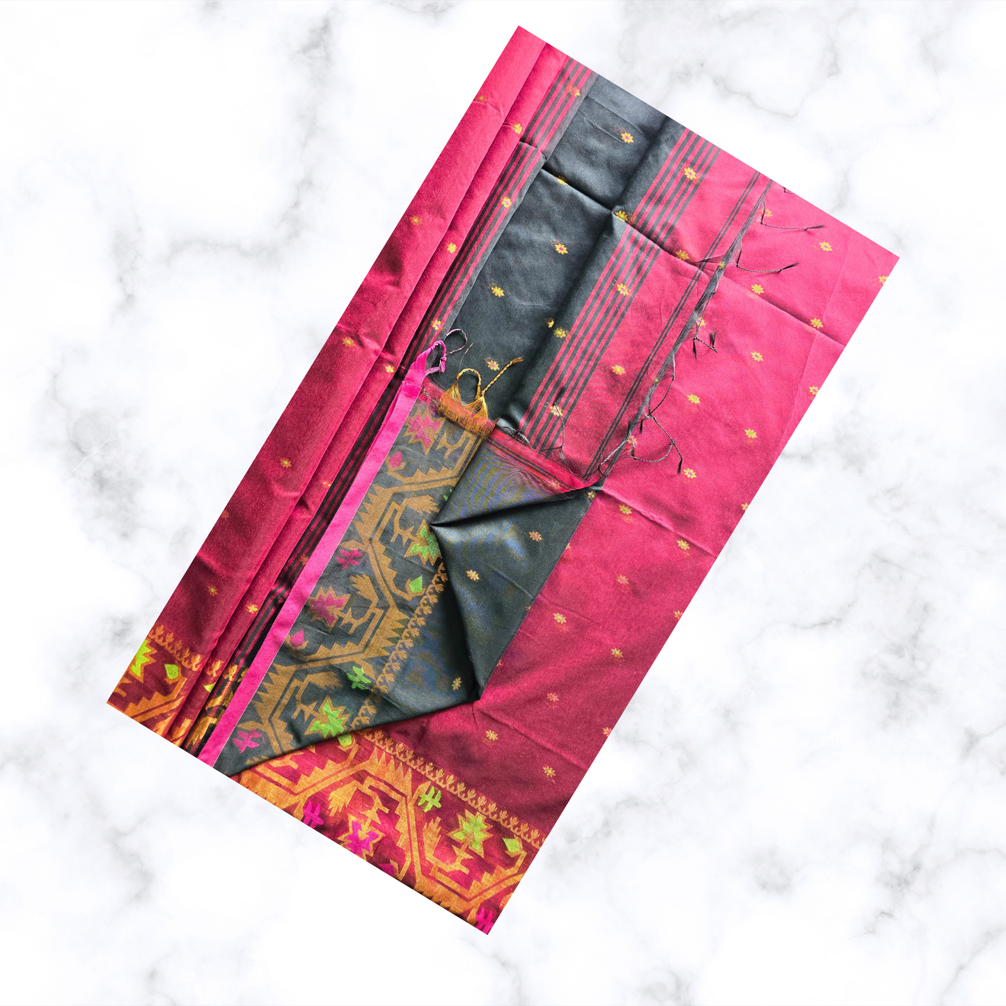 Beautiful Indian Handloom Bengali Cotton Silk Saree for Every Celebration